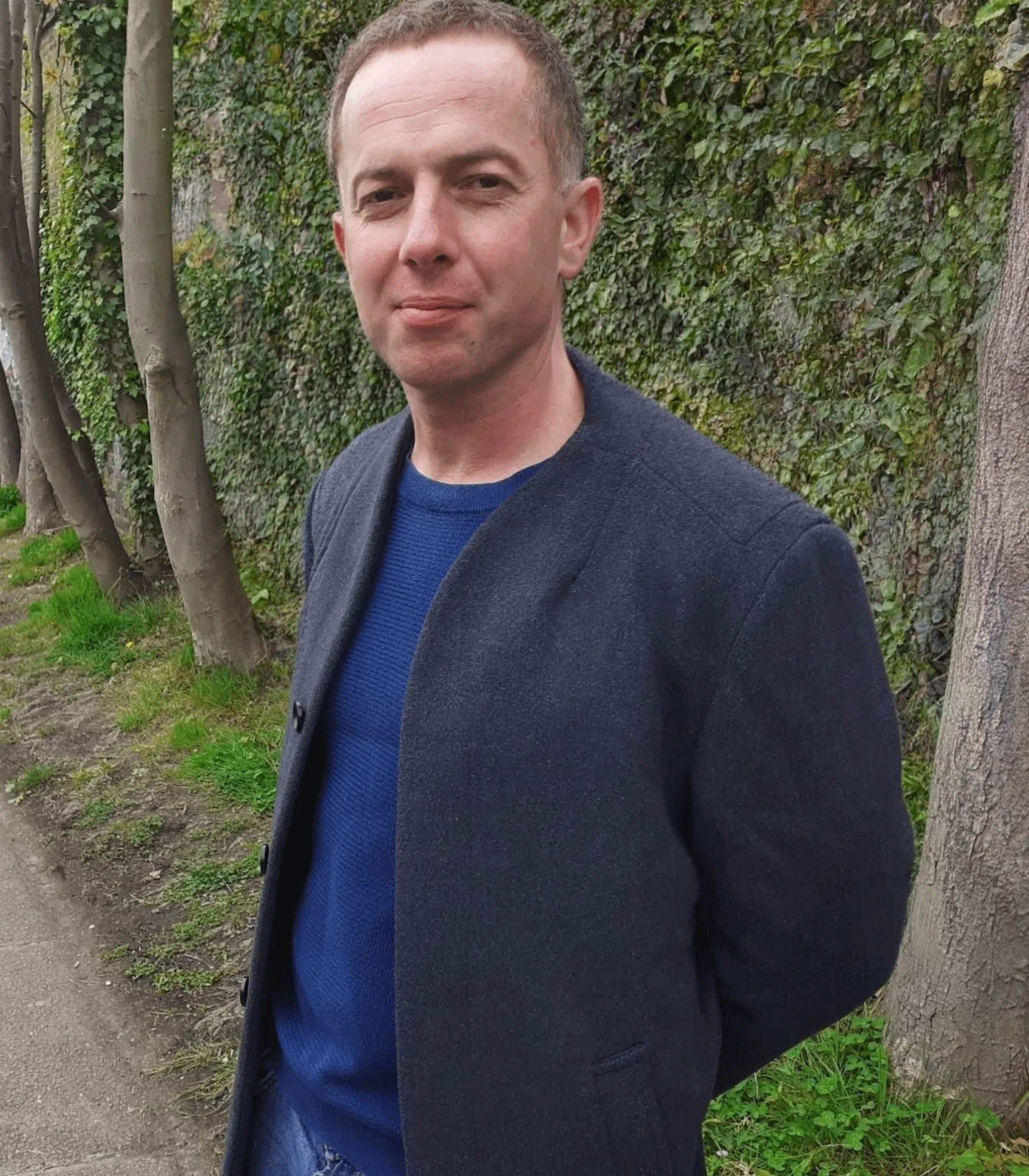 Gary Mason, co founder of Earth Explorer Pro, pictured during a reflective moment in nature