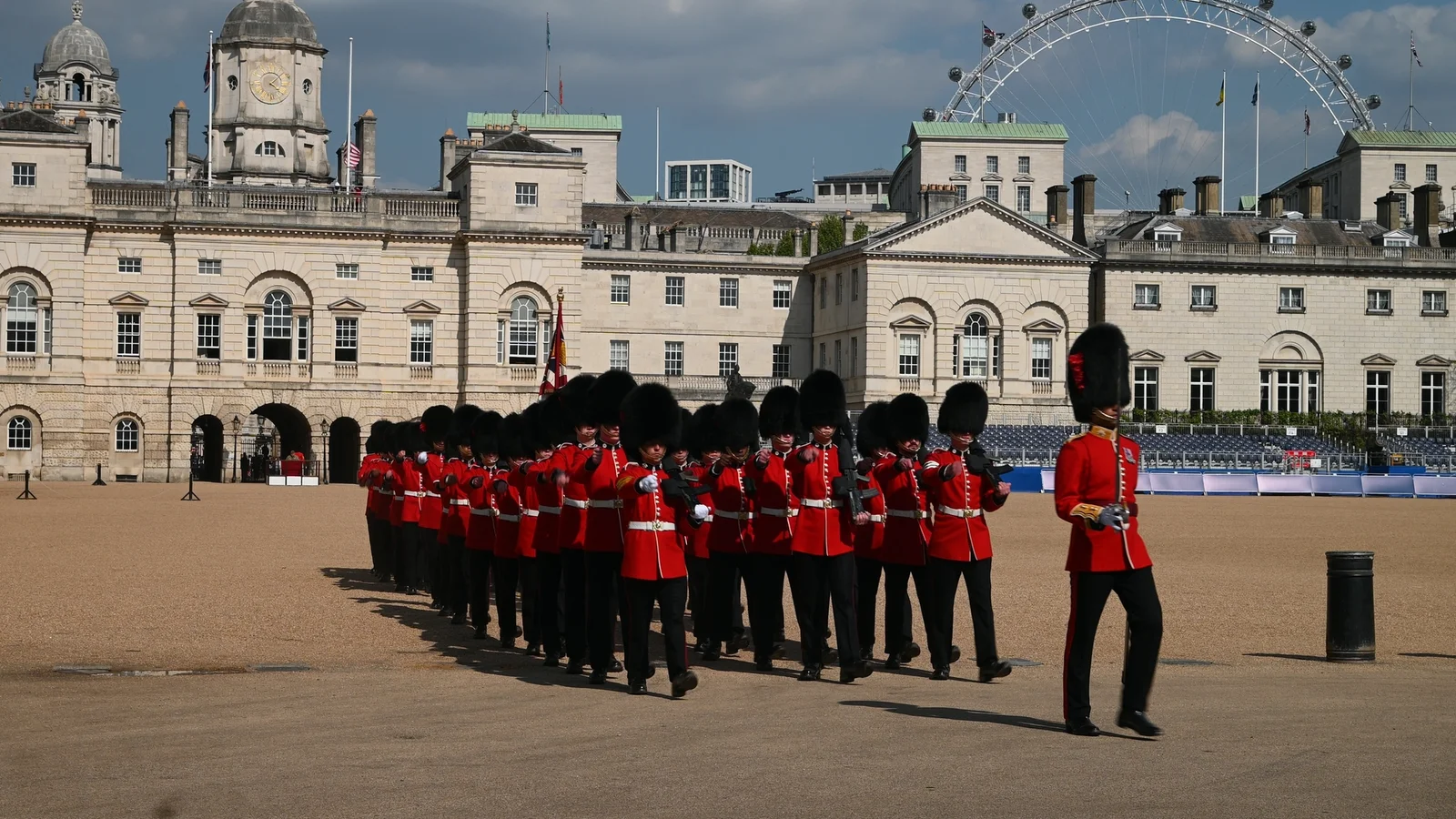Historic ceremonial guards and architecture representing cultural travel experiences in England