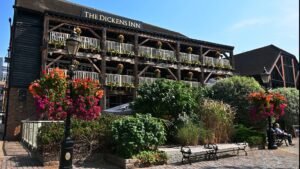 Dickens Inn Pub located in St Katharine Docks